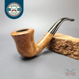Ed Burak Connoisseur Smooth Bell Calabash Estate Briar Pipe, American Estates