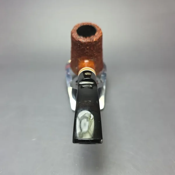 Mastro de Paja Partially Rusticated Cherrywood Estate Briar Pipe, Italian Estates - Image 5
