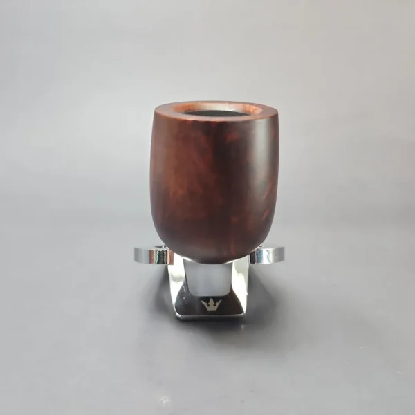 MBSD Briars by Vitale Sienna Contrast Smooth Billiard w/ Boxwood Briar Pipe, New - Image 3