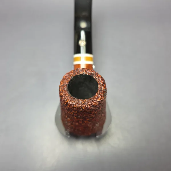 Mastro de Paja Partially Rusticated Cherrywood Estate Briar Pipe, Italian Estates - Image 6