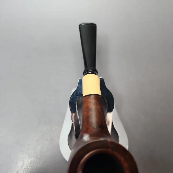 MBSD Briars by Vitale Sienna Contrast Smooth Billiard w/ Boxwood Briar Pipe, New - Image 5