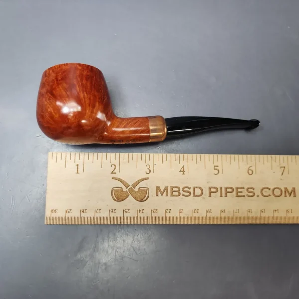 4th Generation (by Ascorti) Forza Fiano 1931 Smooth Apple Estate Briar Pipe, Unsmoked - Image 8