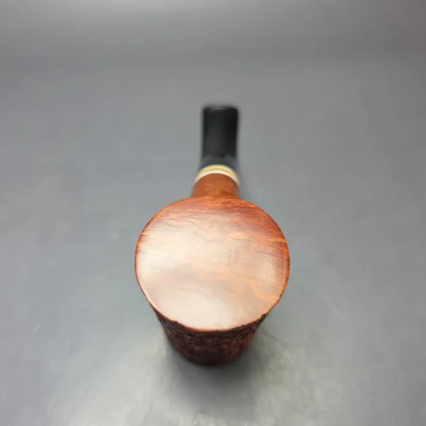 Mastro de Paja Partially Rusticated Cherrywood Estate Briar Pipe, Italian Estates - Image 9