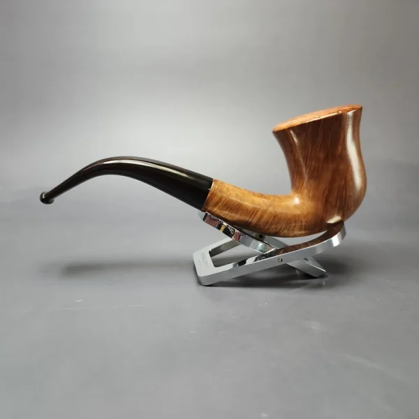 Ed Burak Connoisseur Smooth Bell Calabash Estate Briar Pipe, American Estates - Image 7
