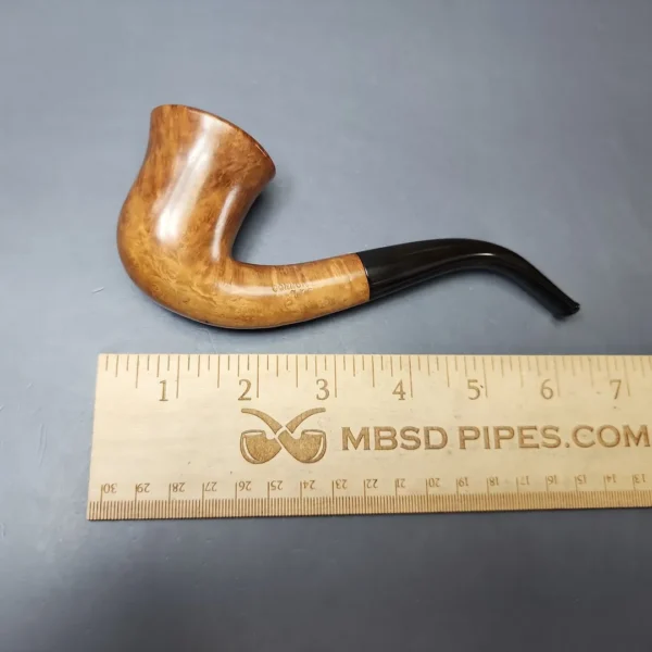 Ed Burak Connoisseur Smooth Bell Calabash Estate Briar Pipe, American Estates - Image 8