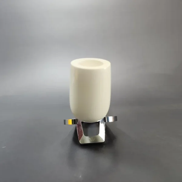 MBSD Meerschaum Deluxe Smooth Billiard Block Meerschaum Pipe, Briar-Mortise, New - Image 3