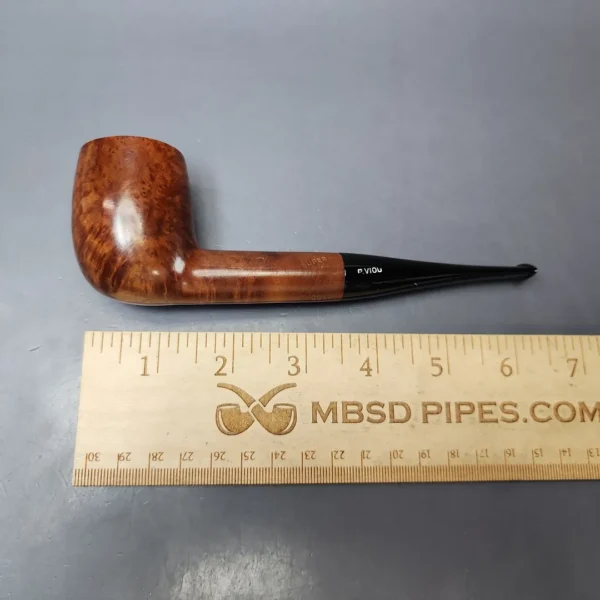 P. Viou Super Bruyere Extra XL Smooth Billiard Estate Briar Pipe, French Estates - Image 8