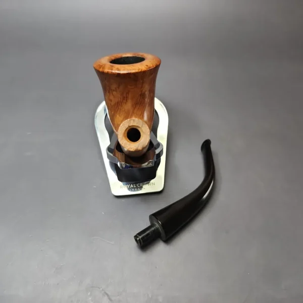 Ed Burak Connoisseur Smooth Bell Calabash Estate Briar Pipe, American Estates - Image 11