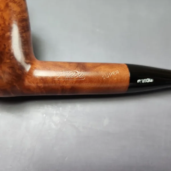 P. Viou Super Bruyere Extra XL Smooth Billiard Estate Briar Pipe, French Estates - Image 10