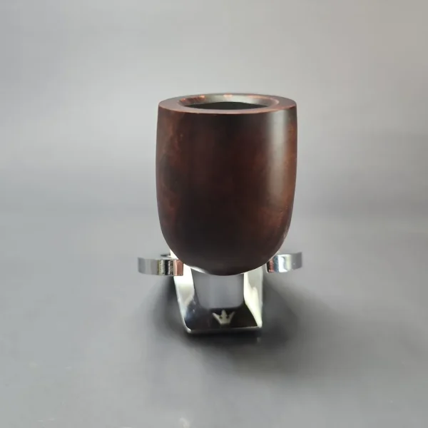 MBSD Briars by Vitale Sienna Contrast Smooth Billiard w/ Olivewood Briar Pipe, New - Image 3