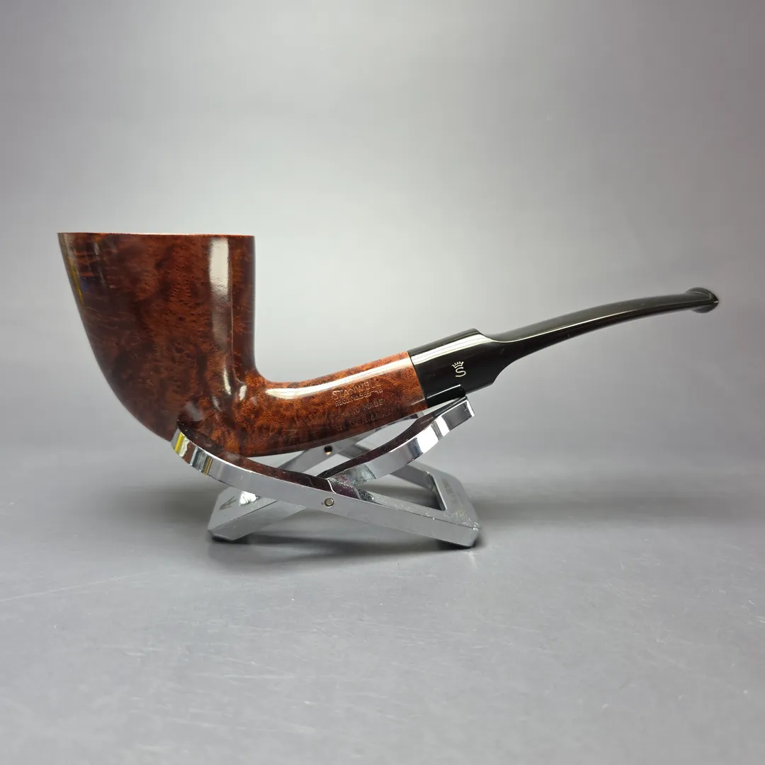 Stanwell Reg Era (c. 1950s-60s) Hand Made 55 Smooth Dublin Estate Briar Pipe, Unsmoked - Image 2