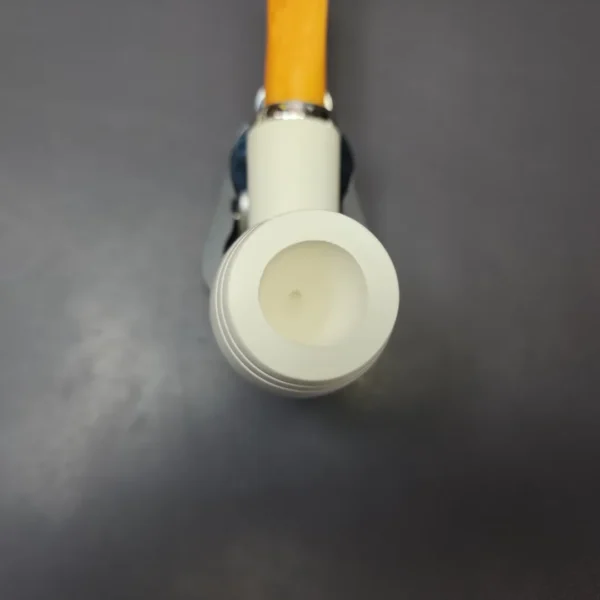 MBSD Meerschaum Silver Stack Billiard Reverse Calabash Block Meerschaum Pipe, New - Image 4