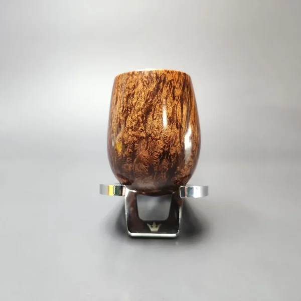 James Upshall P Grade EXL Smooth Bent Billiard Estate Briar Pipe, Unsmoked - Image 3