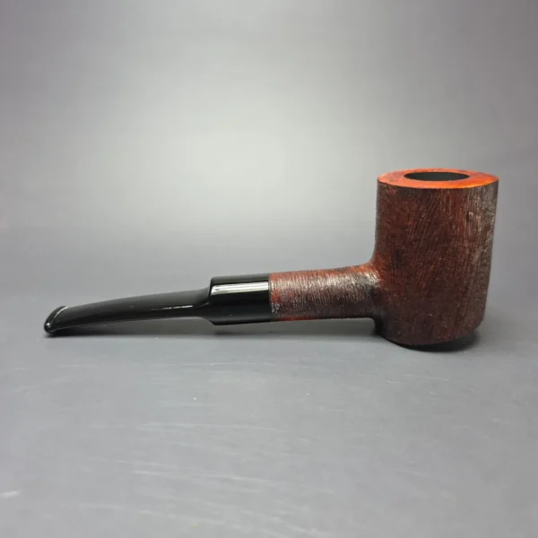 Stanwell Brushed Partially Rusticated Poker Estate Briar Pipe Unsmoked, 9mm - Image 4