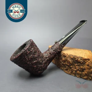 Castello 2006 Limited Edition Sea Rock Briar G Chiodo (Nail) Rusticated Dublin Estate Briar Pipe, Italian Estates