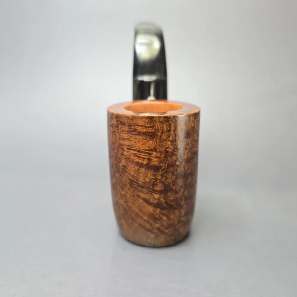 James Upshall (c. 1980s) P Grade Smooth Oom Paul Sitter Estate Briar Pipe, Unsmoked - Image 3