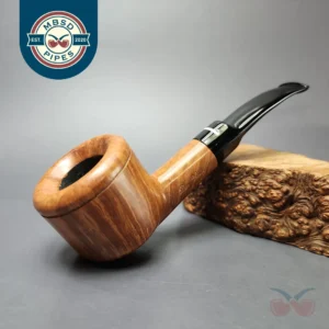 Don Carlos 1 Note Smooth Pot Estate Briar Pipe, Unsmoked