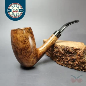 Pipe Dan 1969 Dan Shape Slender Smooth Stack Estate Briar Pipe, Danish Estates
