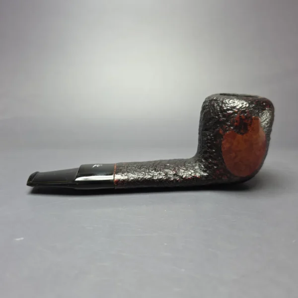 Royal Danish by Stanwell 989 Partially Sandblasted Pear Estate Briar Pipe, Danish Estates - Image 4