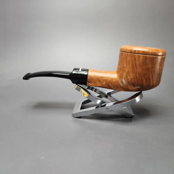 Don Carlos 1 Note Smooth Pot Estate Briar Pipe, Unsmoked - Image 6