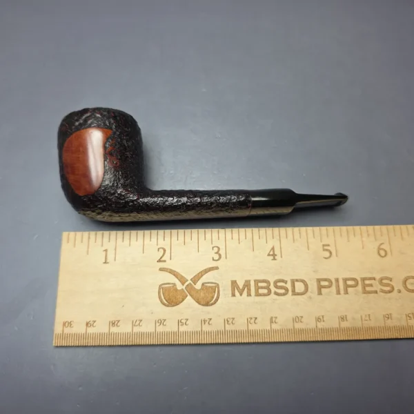 Royal Danish by Stanwell 989 Partially Sandblasted Pear Estate Briar Pipe, Danish Estates - Image 7