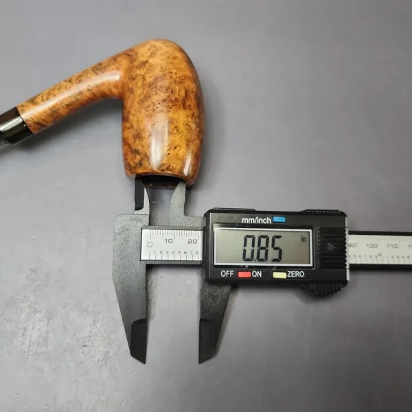 Pipe Dan 1969 Dan Shape Slender Smooth Stack Estate Briar Pipe, Danish Estates - Image 9