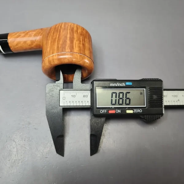 Don Carlos 1 Note Smooth Pot Estate Briar Pipe, Unsmoked - Image 8