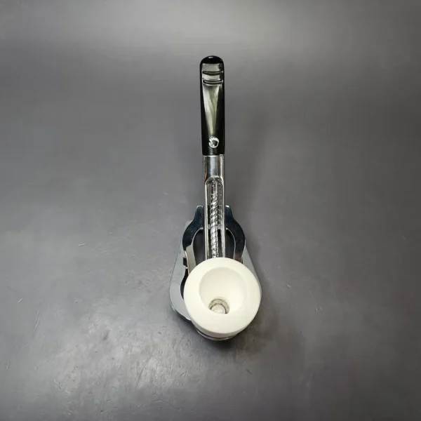 Falcon Classic Bent Dental w/ MBSD Meerschaum Dublin Block Meerschaum Bowl Pipe, New - Image 6