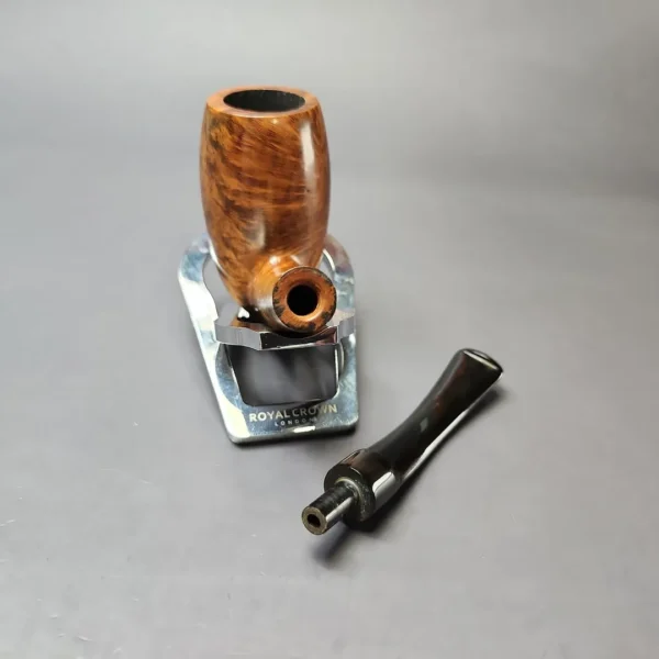 Pipe Dan 1969 Dan Shape Slender Smooth Stack Estate Briar Pipe, Danish Estates - Image 11