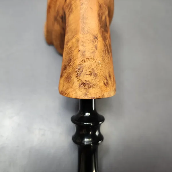 Nording Black Grain Smooth Freehand Estate Briar Pipe, Unsmoked - Image 10