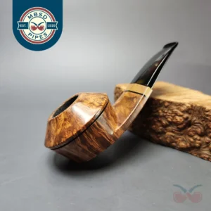 Marek Kando Smooth Wide Shank Bulldog w/ Oak Estate Briar Pipe, Other Estates
