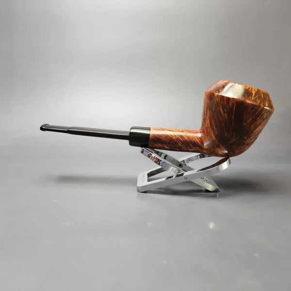 Charatan's Make Belvedere Free Shape Extra Large Smooth Rhodesian Estate Briar Pipe, English Estates - Image 7