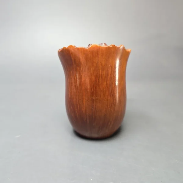 Micoli (Robert Burns) Smooth Freehand Estate Briar Pipe, Unsmoked - Image 4