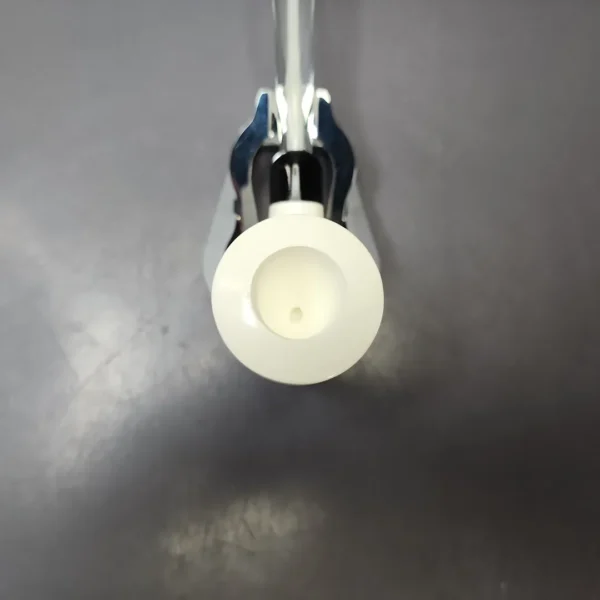 Smooth Dublin w/ Translucent Stem & Case Estate Block Meerschaum Pipe, Unsmoked - Image 5