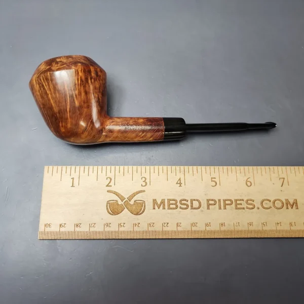 Charatan's Make Belvedere Free Shape Extra Large Smooth Rhodesian Estate Briar Pipe, English Estates - Image 8