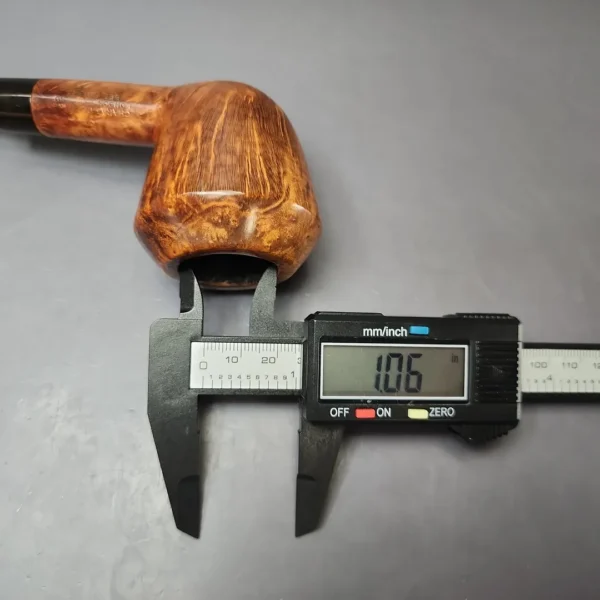 Charatan's Make Belvedere Free Shape Extra Large Smooth Rhodesian Estate Briar Pipe, English Estates - Image 9