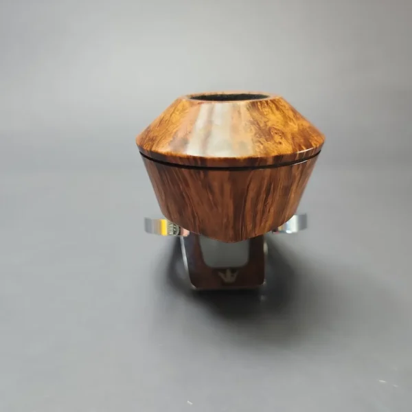 Marek Kando Smooth Wide Shank Bulldog w/ Oak Estate Briar Pipe, Other Estates - Image 3