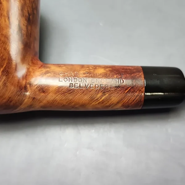 Charatan's Make Belvedere Free Shape Extra Large Smooth Rhodesian Estate Briar Pipe, English Estates - Image 10