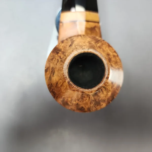 Marek Kando Smooth Wide Shank Bulldog w/ Oak Estate Briar Pipe, Other Estates - Image 4