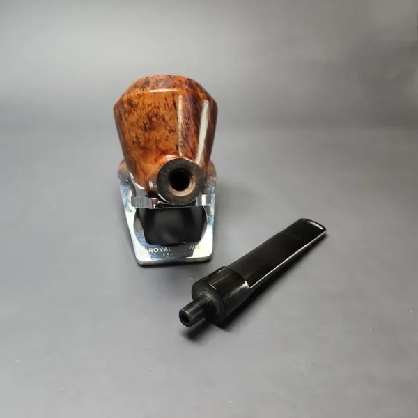 Charatan's Make Belvedere Free Shape Extra Large Smooth Rhodesian Estate Briar Pipe, English Estates - Image 12