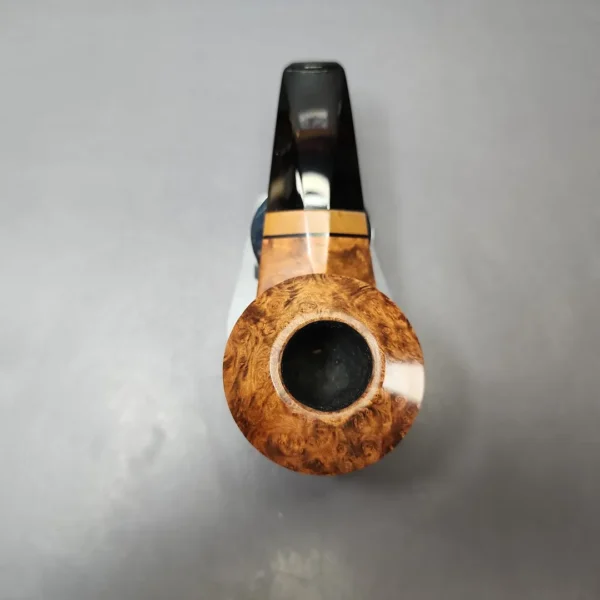 Marek Kando Smooth Wide Shank Bulldog w/ Oak Estate Briar Pipe, Other Estates - Image 6