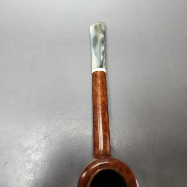 Edward's XL Smooth Liverpool w/ Acrylic Estate Briar Pipe, American Estates - Image 5