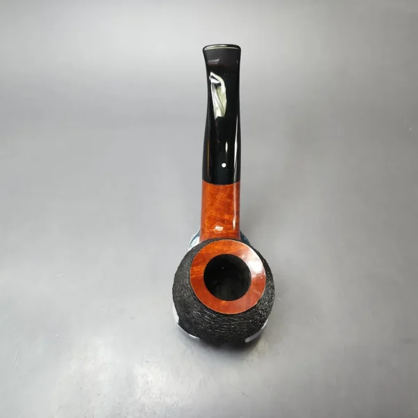 Vauen Giant 419 Partially Rusticated Brandy Estate Briar Pipe, Unsmoked - Image 6