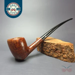Stanwell Reg Era Hand Made 30H Smooth Peewit Churchwarden Estate Briar Pipe, Danish Estates