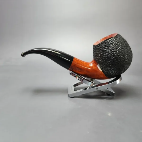 Vauen Giant 419 Partially Rusticated Brandy Estate Briar Pipe, Unsmoked - Image 7