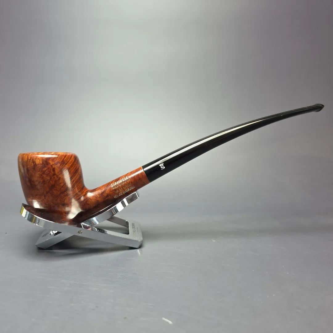 Stanwell Reg Era Hand Made 30H Smooth Peewit Churchwarden Estate Briar Pipe, Danish Estates - Image 2