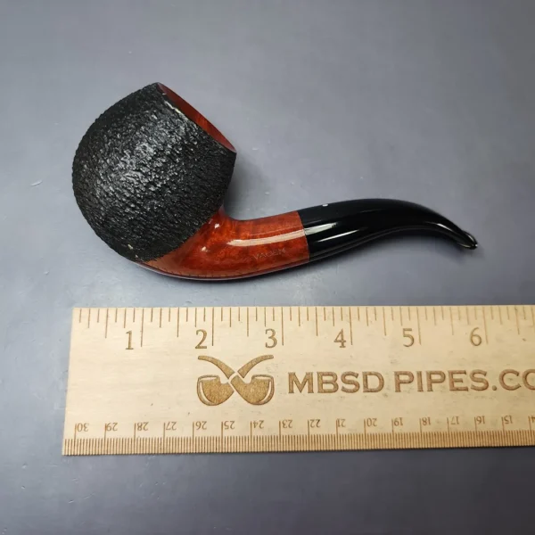 Vauen Giant 419 Partially Rusticated Brandy Estate Briar Pipe, Unsmoked - Image 8