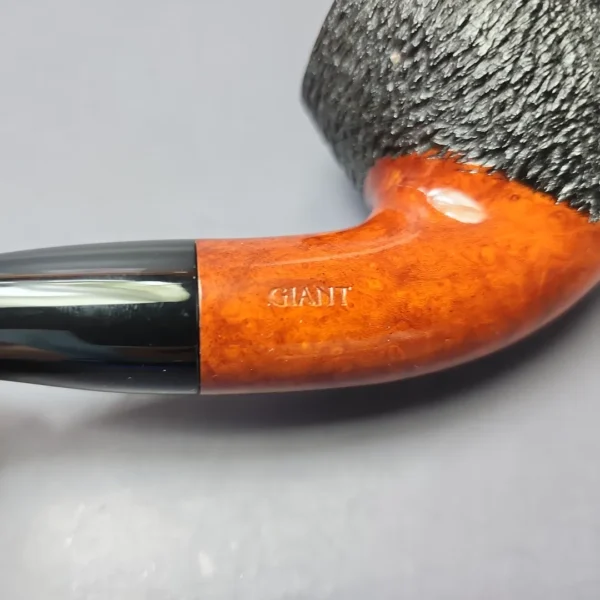 Vauen Giant 419 Partially Rusticated Brandy Estate Briar Pipe, Unsmoked - Image 11