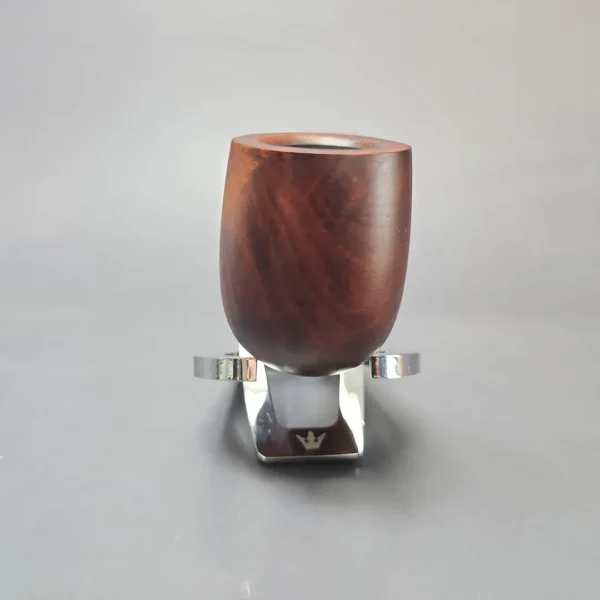 MBSD Briars by Vitale Sienna Contrast Smooth Billiard w/ Olivewood Briar Pipe, New - Image 3