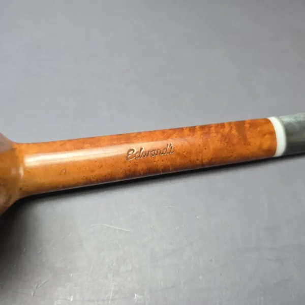 Edward's XL Smooth Canadian w/ Acrylic Estate Briar Pipe, American Estates - Image 9